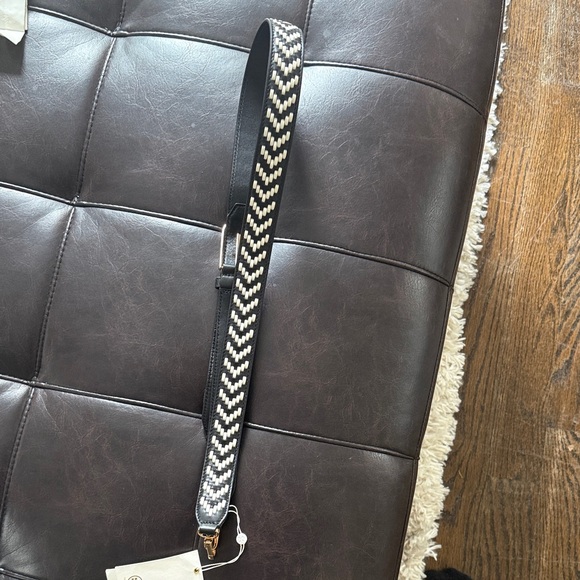 Tory Burch Black and White Belt